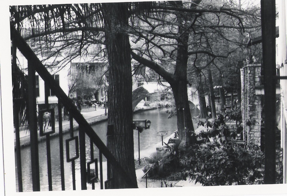 Riverwalk, San Antonio, Texas, staircase to Riverwalk